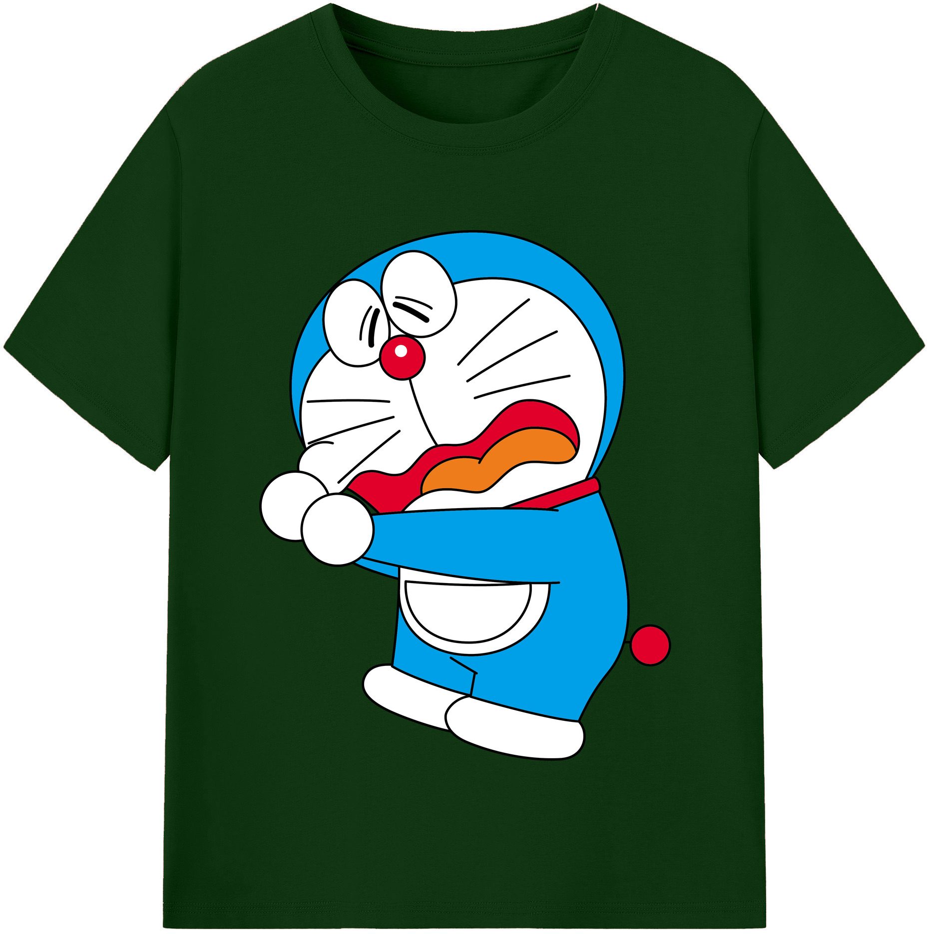 （画像用） ドラえもん Doraemon 綿100％半袖Tシャツ（フロントプリント）